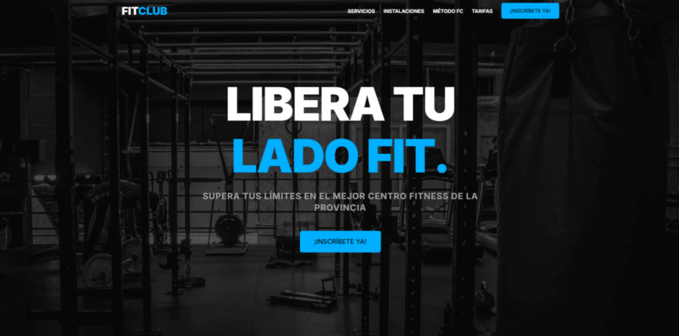 Demo Web para GYM