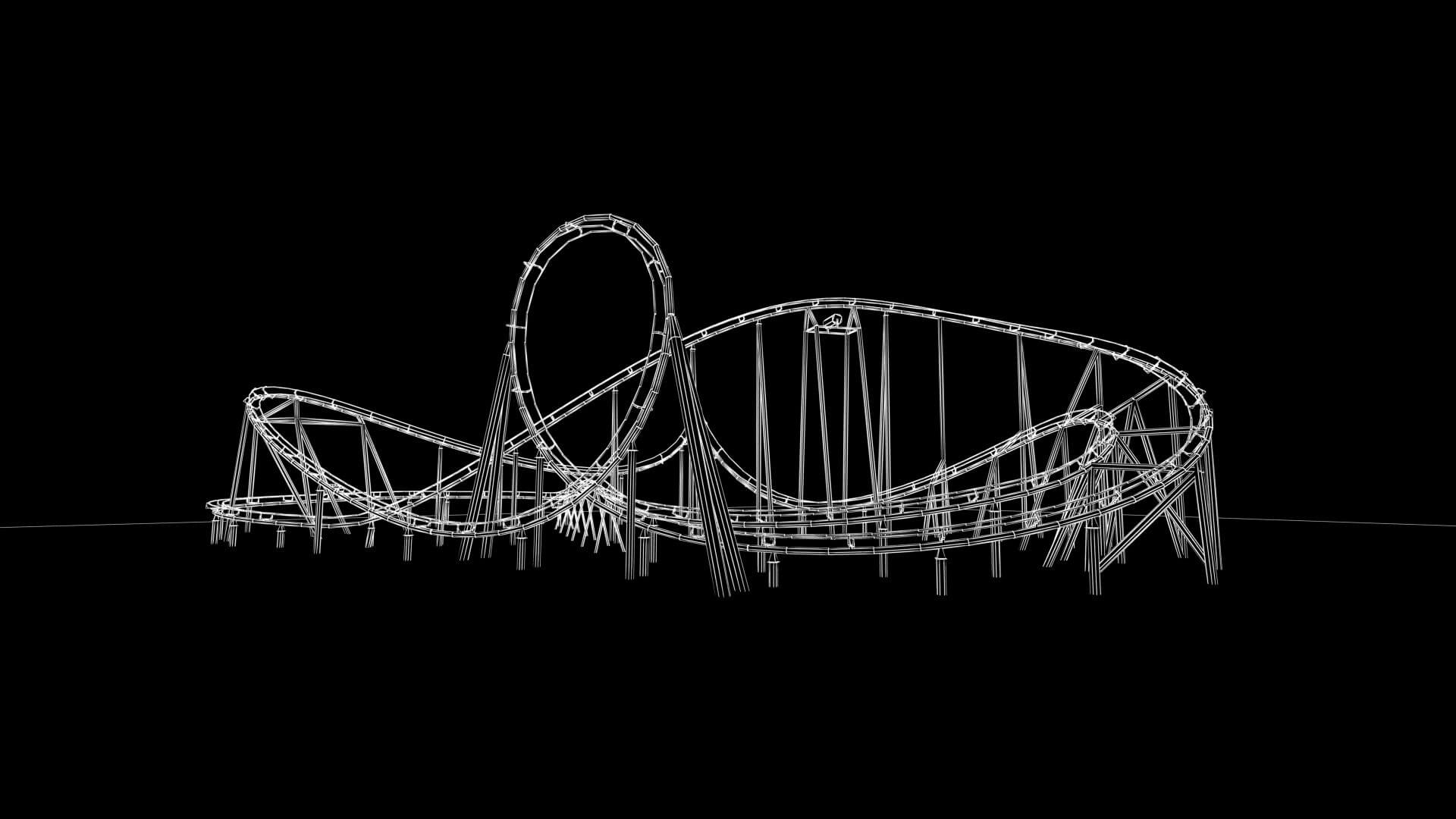 Roller coaster blueprint